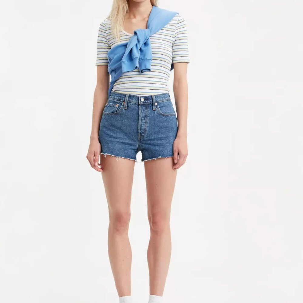 Levi's Women's 501 Original Shorts - Jivestone Wash